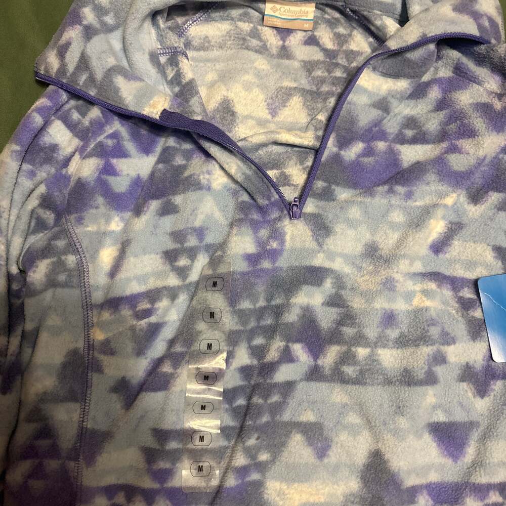 Columbia Glacial IV Print Half-Zip Fleece Pullover